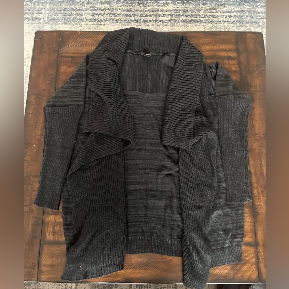 Ann Taylor: Open Cardigan With Shawl Collar